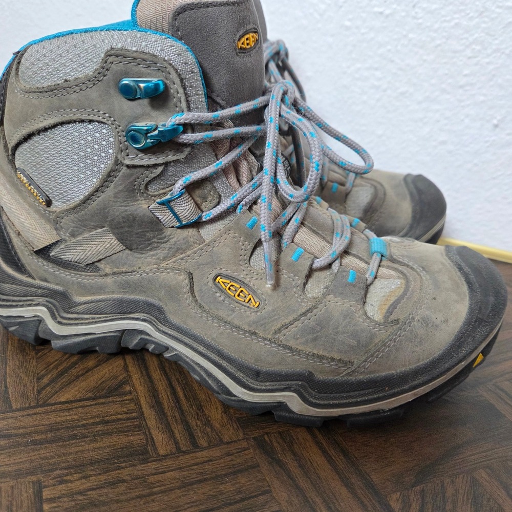 Keen Durand Ankle Height Hiking Boots womens size 8.5 - Picture 2 of 13